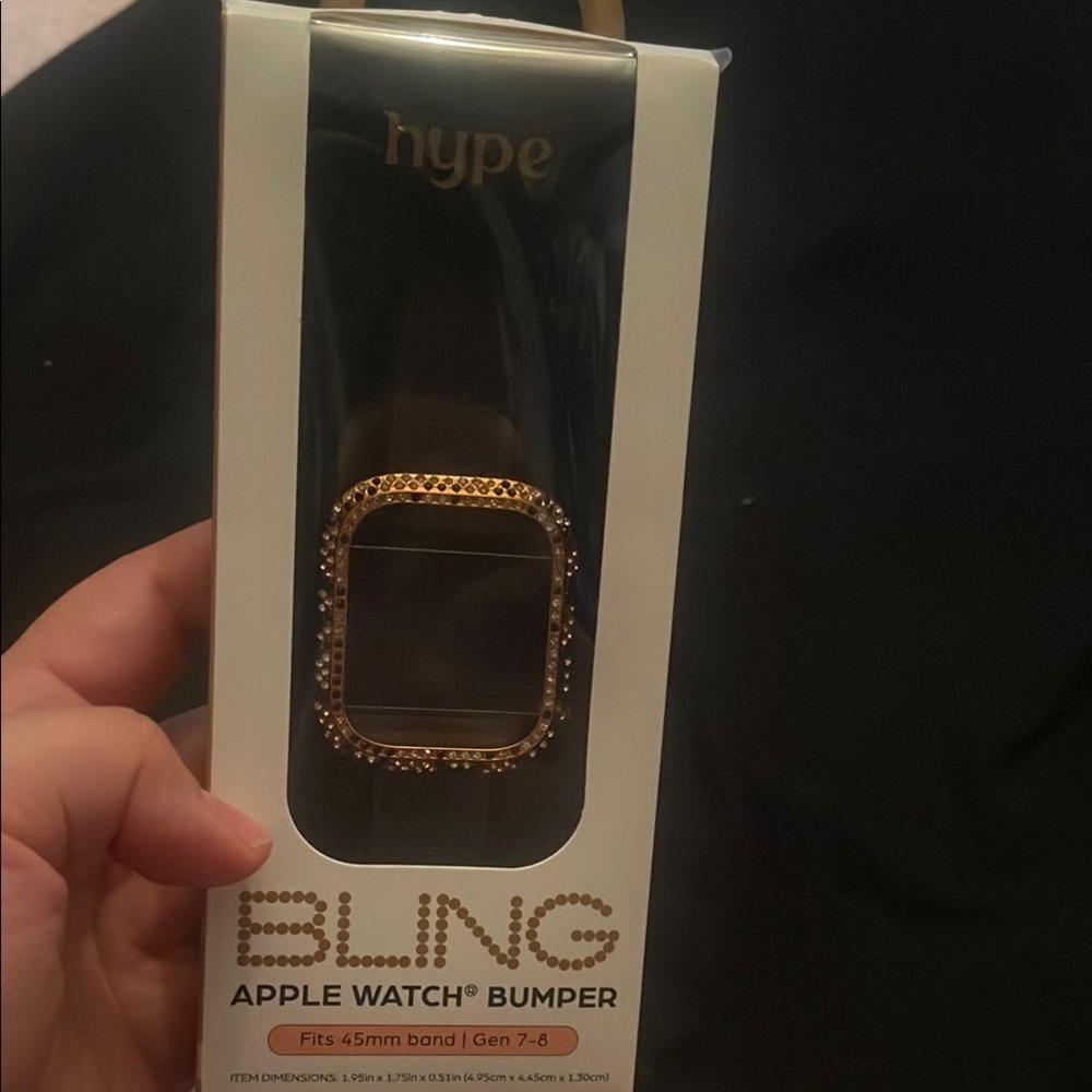 Hype Gold Bling Apple Watch Bumper